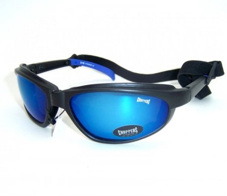 Choppers Goggles Foam Padded Sunglasses (Polycarbonate Lens) CHOP129A