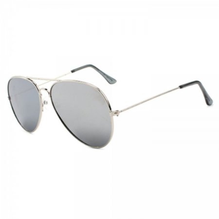 Flat Lens Aviator Metal Sunglasses AV013