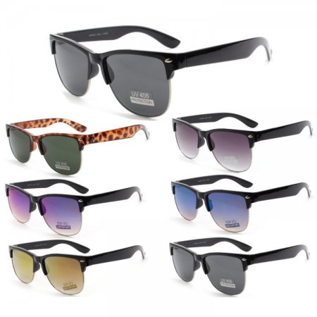 Classic Designer Fashion Metal Sunglasses 2 Styles Mixed FM2133/6