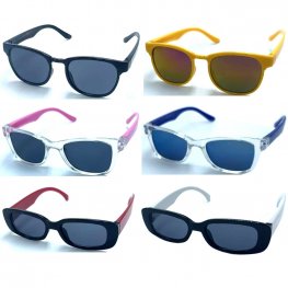 Koala Collection Kids Fashion Unisex Plastic Frame Sunglasses 3 Style Asst, SUK-KU-3G-002
