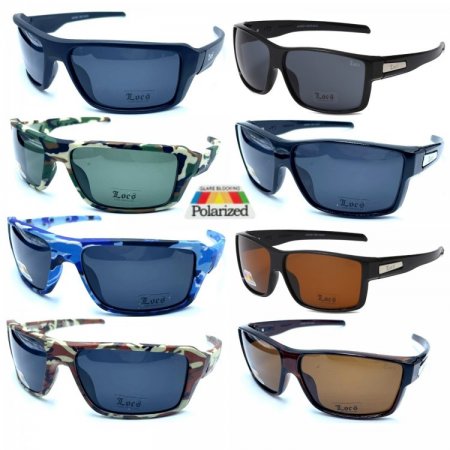 Locs Polarized Sunglasses 2 Style Asst LOCP543/544