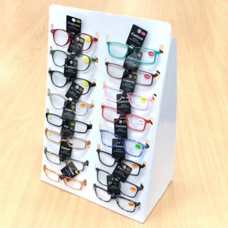 Buy 72 Pairs Cooleyes Fashion Plastic Frame Reading Glasses Mixed strength Package Deal, with Free Display Counter Stand CS16