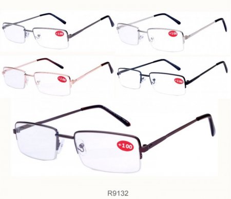 Metal Frame Reading Glasses 4 Style Assot. R9130/31/32/33