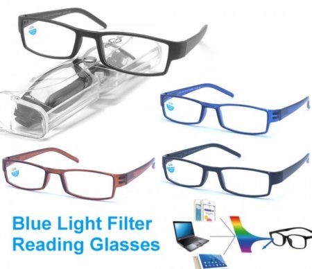 Blue Light Filter Reading Glasses Reading Glasses 2 Style Asstd R9188/R9189C