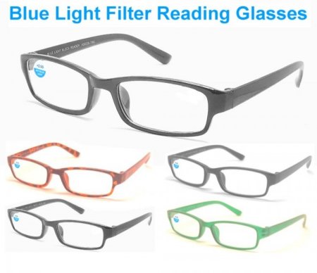 Blue Light Filter Reading Glasses 4 Style Asstd R9191/92/93/94