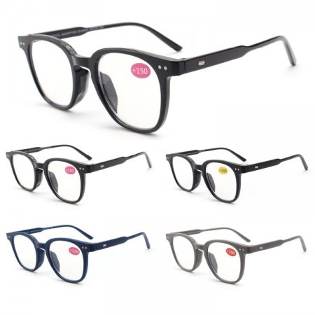 Fashion Plastic Reading Glasses 4 Style Asstd R9300-03