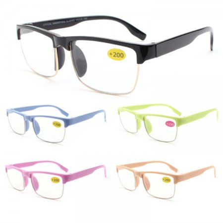 Clubmaster Style Fashion Reading Glasses 4 Style Asstd R9308-11