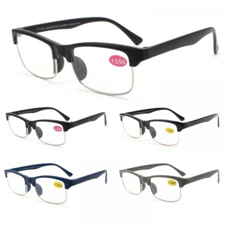 Clubmaster Style Fashion Reading Glasses 4 Style Asstd R9308-11