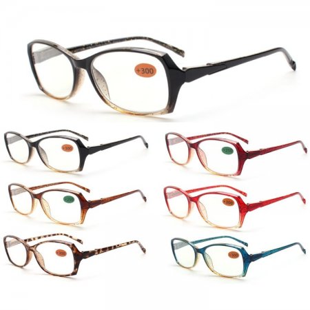 Unisex Fashion Spring Arm Reading Glasses 4 Style Asstd R9312-15