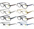 Spring Temple Fashion Plastic Reading Glasses 4 Style Asstd R9180/81/82/83  Spring Temple Fashion Plastic Reading Glasses 4 Style Asstd R9180/81/82/83